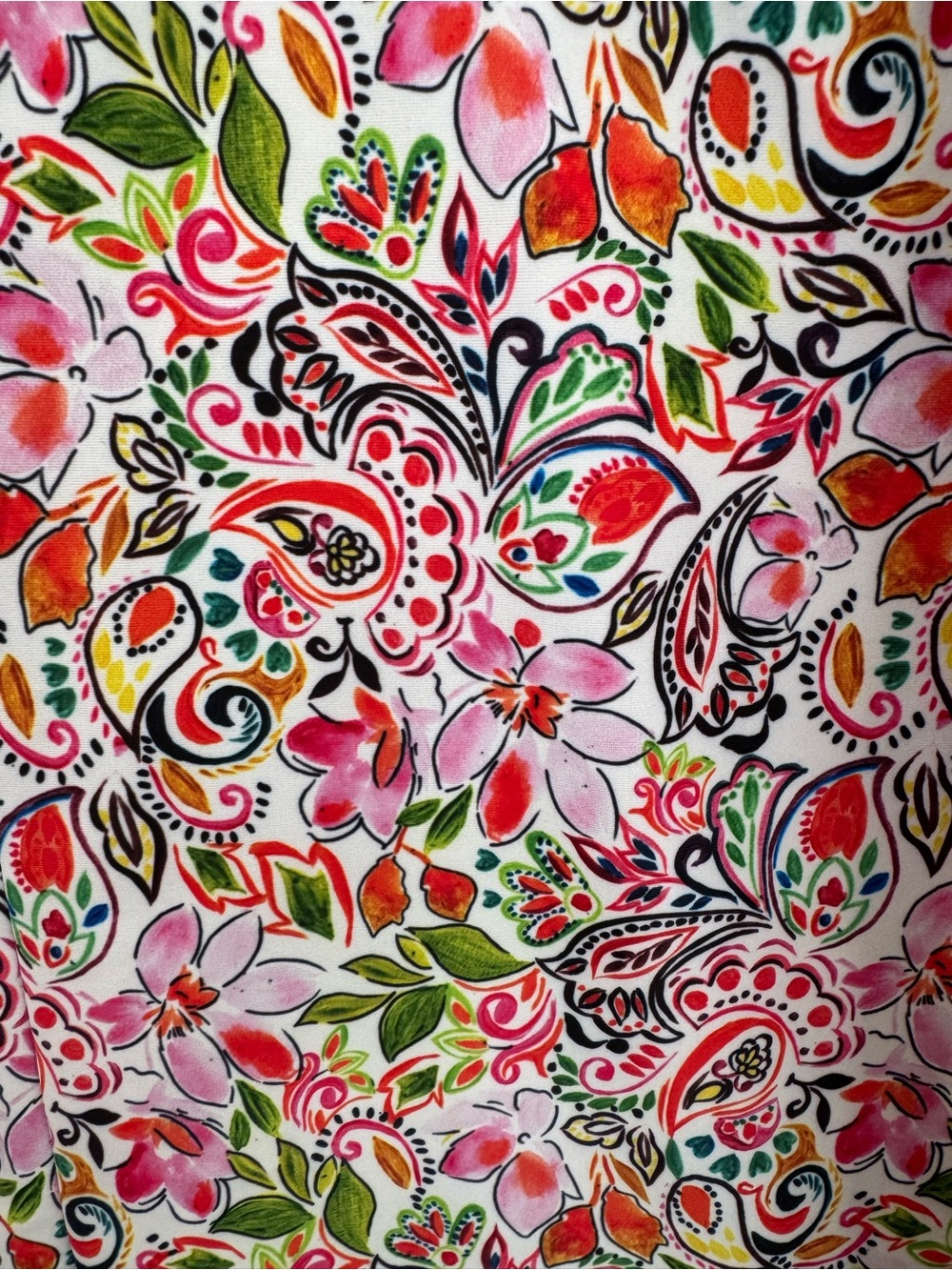 Nuu Muu Sleeveless Floral Midi Dress in Pink White Green - Summer - Picture 6 of 10